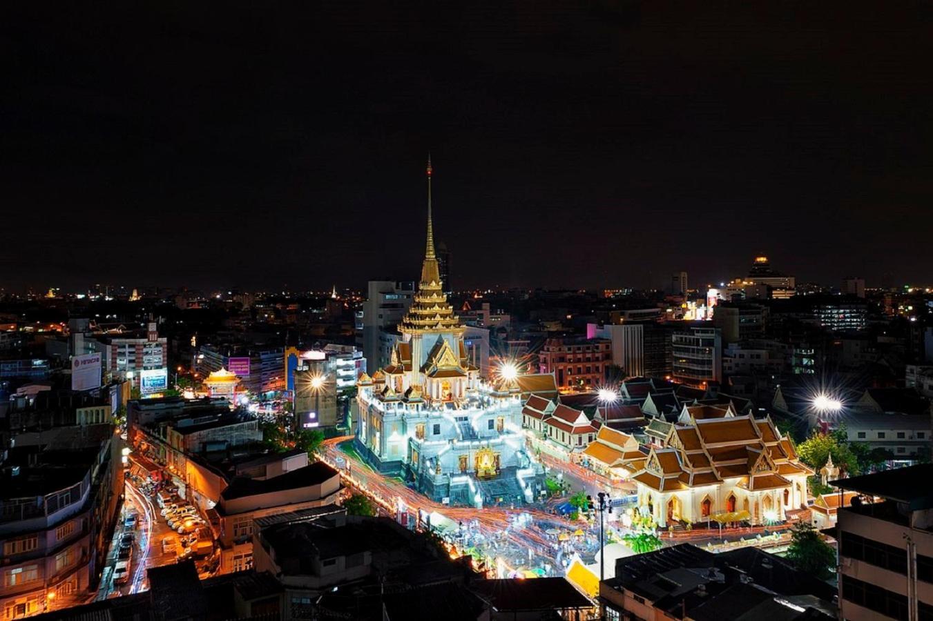 Go Inn Mrt Hua Lamphong Yaowarat バンコク都 エクステリア 写真